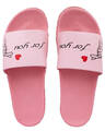 Shop 1col Chutki Pink Slipper Slides Flipflops For Women-Full