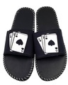 Shop Aaa Black Slipper Flipflops Slides For Men-Full