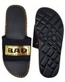 Shop Badboy Style Gold Slipper Flipflops Slides For Men-Design
