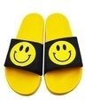 Shop Big Smiley Yellow Slipper Flipflops Slides For Men