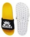 Shop Kings Yellow Slipper Flipflops Slides For Men-Design
