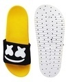 Shop Smarty Yellow Slipper Flipflops Slides For Men
