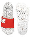 Shop Smiley Red Slipper Flipflops Slides For Men-Design
