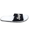 Shop Super Stars White Slipper Flipflops Slides For Men-Design