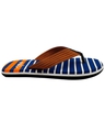 Shop Pampy Angel V 11 Stripes Orange Slipper FlipFlops Slides for Men