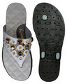Shop V Stone Grey Slipper Slides Flipflops For Women-Design