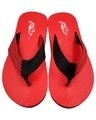Shop Pampy Angel V Wave Red Slipper FlipFlops Slides for Men-Full