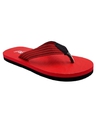 Shop Pampy Angel V Wave Red Slipper FlipFlops Slides for Men