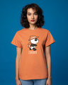Shop Panda Explorer Boyfriend T-Shirt-Front