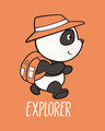 Shop Panda Explorer Boyfriend T-Shirt
