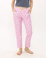 Shop Panda Face All Over Printed Pyjamas-Front