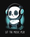 Shop Panda Headphones Light Sweatshirt