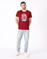 Shop Panda Ke Gym Bahane Half Sleeve T-Shirt-Design