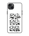 Shop Panda Mood Premium Glass Cover for Apple iPhone 15 Plus-Front