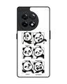 Shop Panda Mood Premium Glass Cover for OnePlus 11R 5G-Front