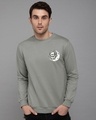 Shop Panda Moon Fleece Light Sweatshirt-Front