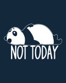 Shop Panda Not Today Full Sleeve T-Shirt-Full