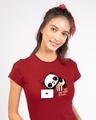 Shop Panda One More Episode Half Sleeve T-Shirt-Front