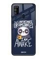 Shop Panda Typography Premium Glass Cover For Samsung Galaxy M30s(Impact Resistant, Matte Finish)-Front