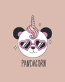 Shop Pandacorn Half Sleeve T-Shirt-Full