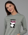 Shop Pandastic Fleece Light Sweatshirts-Front