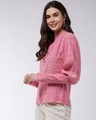 Shop Women's Pink Leg 'O' Mutton Chambray Top-Full