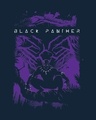 Shop Panther King Full Sleeve T-Shirt Navy Blue (AVL)
