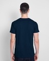Shop Panther King Half Sleeve T-Shirt Navy Blue (AVL)-Design