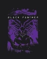 Shop Panther King Round Neck Vest Black (AVL)