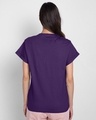 Shop Parachute Purple Boyfriend T-Shirt-Design