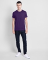Shop Men's Parachute Purple T-shirt-Full