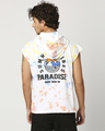 Shop Paradise Men's Tye & Dye Printed Hoodie Vest