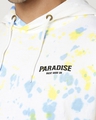 Shop Paradise Men's Tye & Dye Printed Hoodie Vest