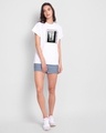 Shop Paris With Love Boyfriend T-Shirt White-Full