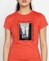 Shop Paris With Love Half Sleeve Printed T-Shirt Oxyfire-Front