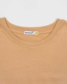 Shop Pastel Beige Boyfriend T-Shirt
