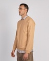 Shop Pastel Beige Fleece Light Sweatshirt-Design