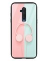 Shop Pastel Headphones OnePlus 7T Pro Mobile Cover-Front
