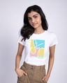 Shop Pastel Stay Chill Half Sleeve T-Shirt-Front