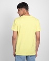 Shop Pastel Yellow V-Neck T-Shirt-Design