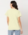Shop Pastel Yellow Women's Boyfriend T-Shirt-Design