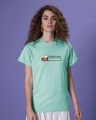 Shop Patience Meter Boyfriend T-Shirt-Front