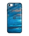 Shop Patina Finish Printed Premium Glass Cover for iPhone SE 2022 (Shock Proof, Lightweight)-Front