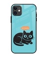 Shop Pawsitive Premium Glass Cover for Apple iPhone 11-Front