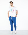 Shop Peace Colors Half Sleeve T-Shirt-Full