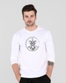 Shop Peace Jerry Full Sleeve T-Shirt (TJL) White-Front
