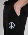 Shop Peace Logo Casual Badge Jogger Pants