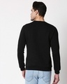 Shop Peace Out Astronaut Fleece Sweatshirt Black-Design