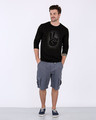 Shop Peace Out Shadow Full Sleeve T-Shirt-Full