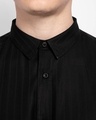 Shop Pebble Black Solid Shirt